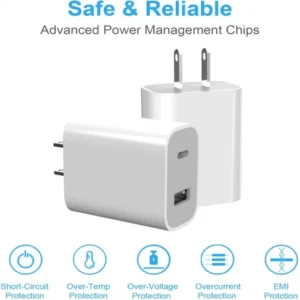 Fast Mobile Phone Charger for Android and IOS USB-a Fast Cell Phone Adapter 3.0 Fast Battery Charger Wholesale Mobile Phone Accessories